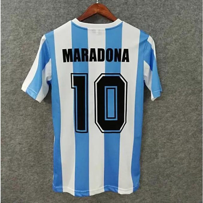 Camisa Argentina 1986 Home I - Torcedor Masculina