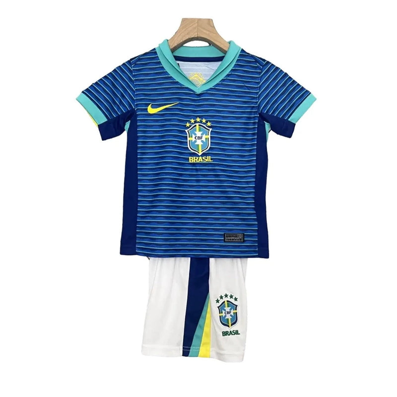 Camisa Seleção Brasil 2024/25 II Away - Kit Torcedor Infantil