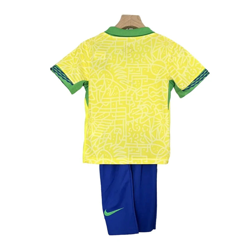 Camisa Seleção Brasil 2024/25 I - Kit Torcedor Infantil