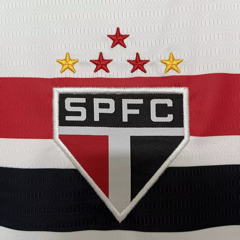 Camisa São Paulo 24/2025 I - Kit Torcedor Infantil