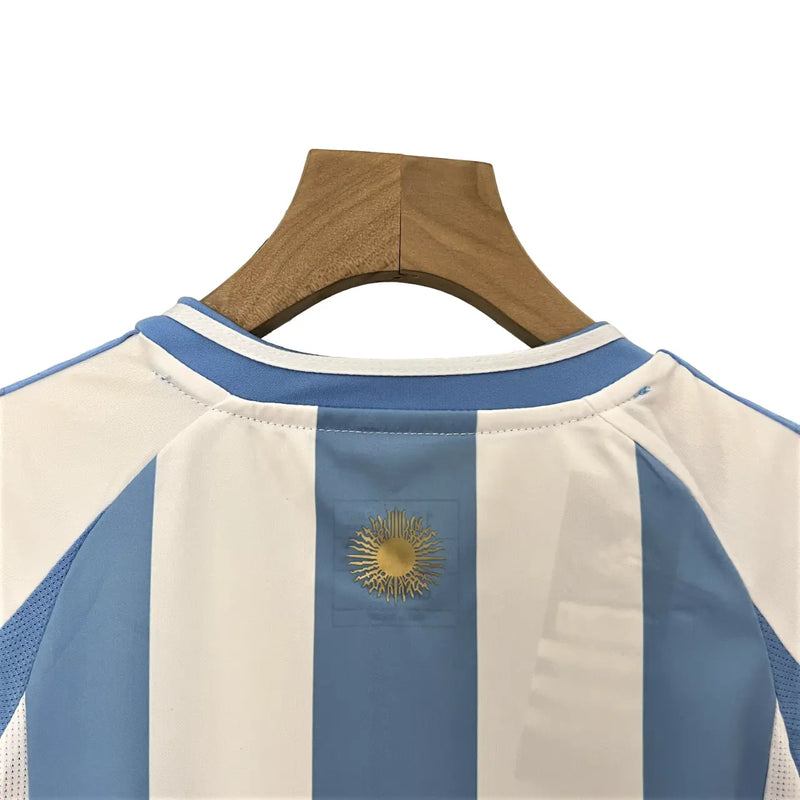 Camisa Seleção Argentina 2024/25 Home - Kit Torcedor Infantil