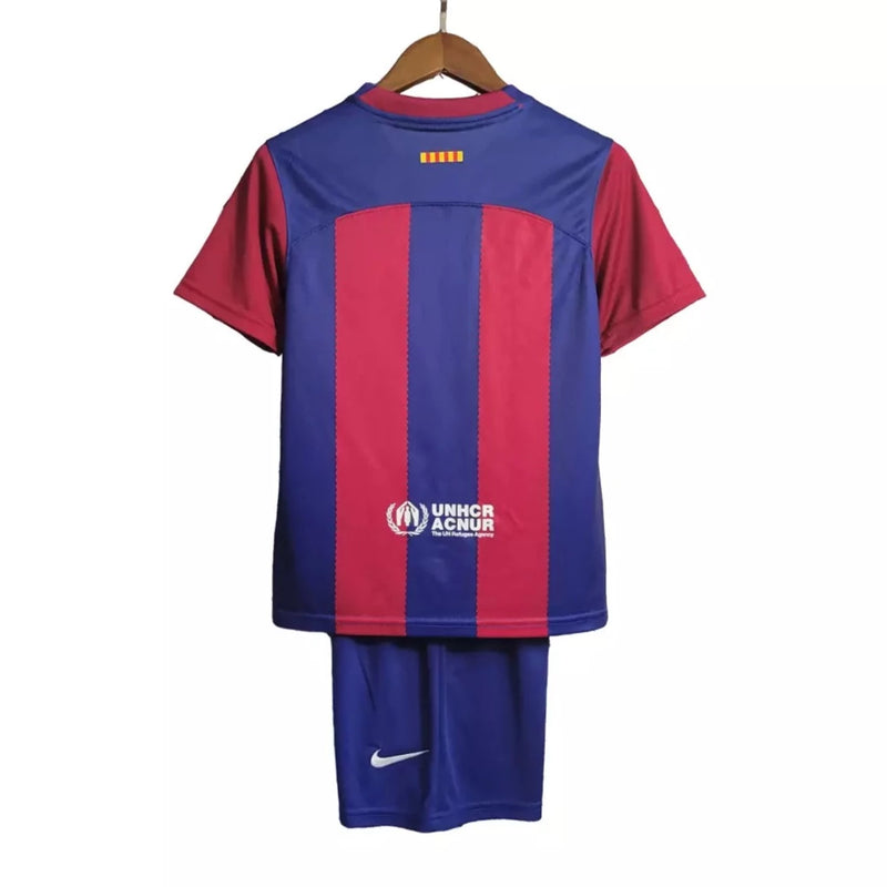 Camisa Barcelona 23/24 I - Kit Torcedor Infantil