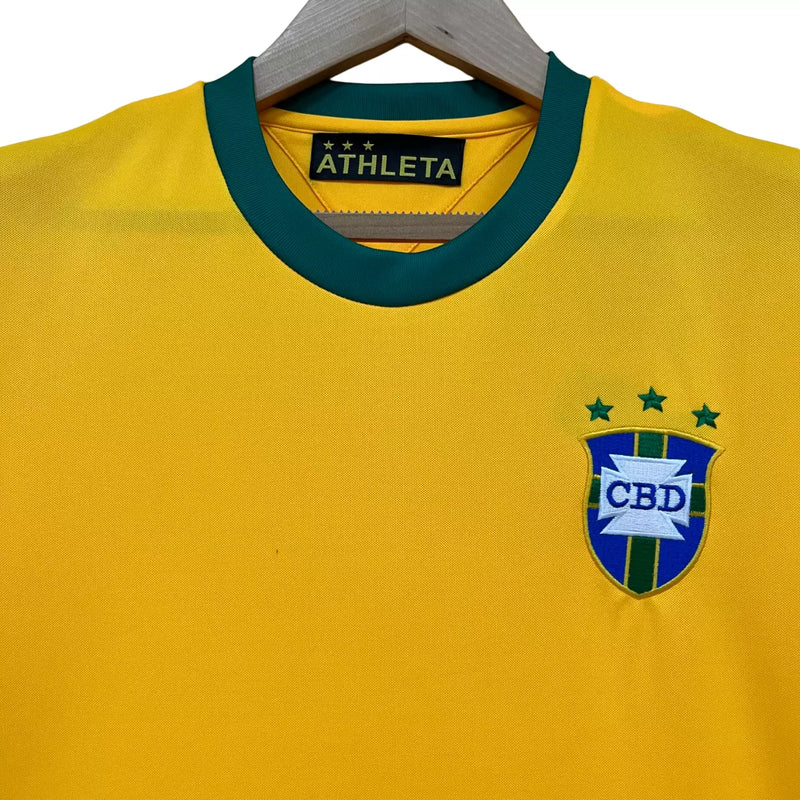 Camisa Brasil 1970 Home I - Torcedor Masculina