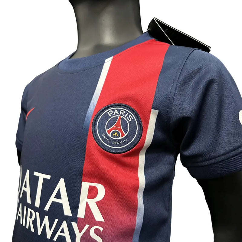 Camisa PSG Paris Saint Germain 23/24 Home - Kit Torcedor Infantil