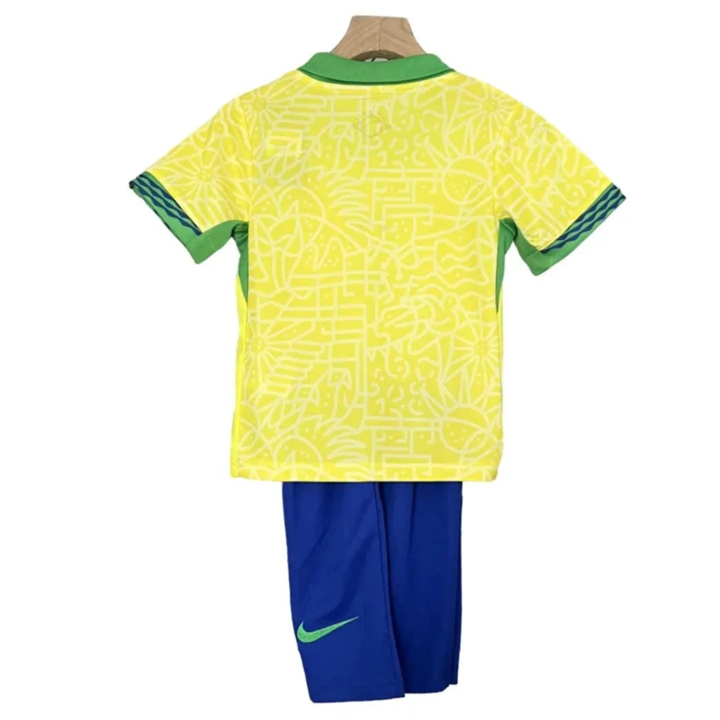 Camisa Seleção Brasil 2024/25 I - Kit Torcedor Infantil