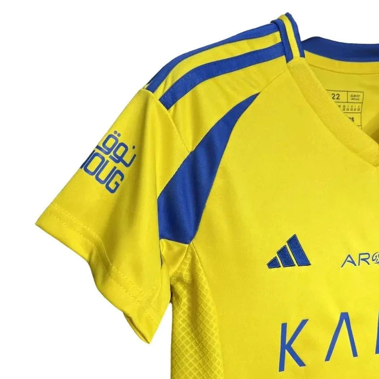 Camisa Al-Nassr 2024/25 I Home - Kit Torcedor Infantil