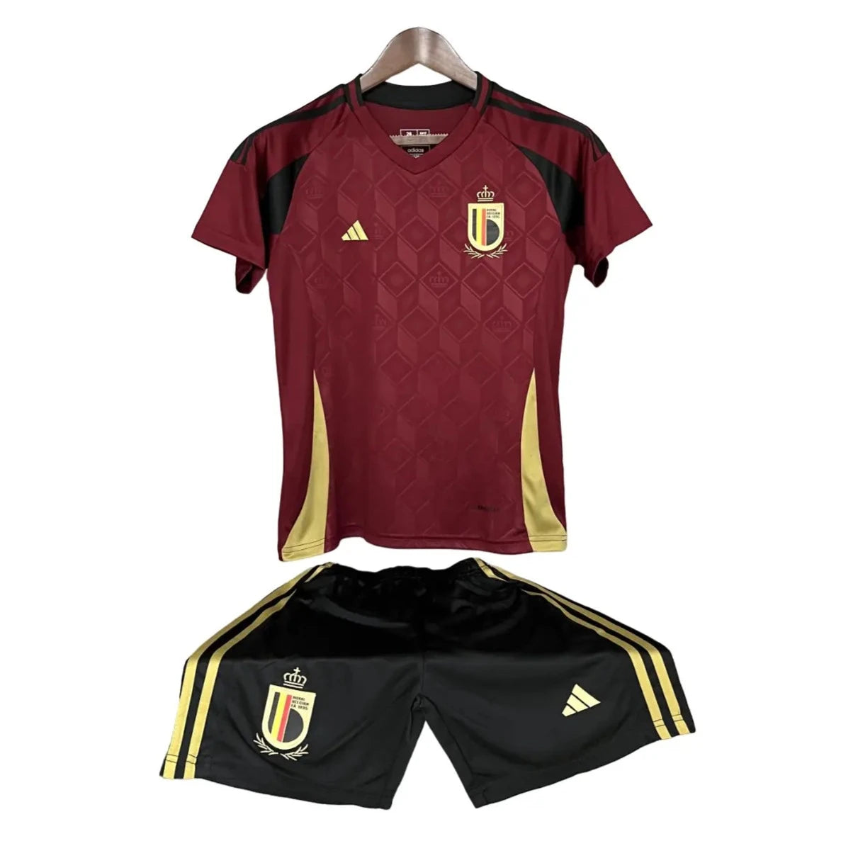 Camisa Seleção Bélgica 2024/25 I Home - Kit Torcedor Infantil