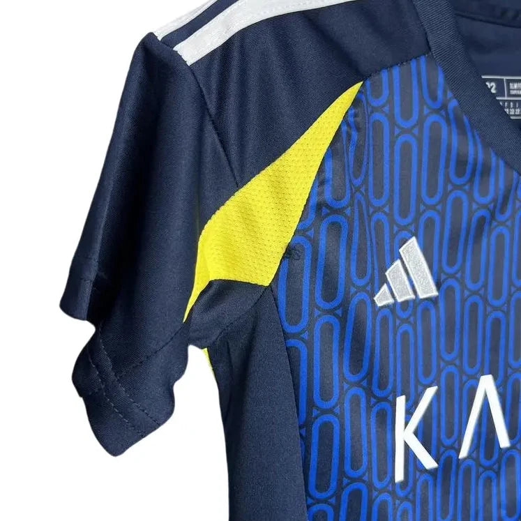 Camisa Al-Nassr 2024/25 Away - Kit Torcedor Infantil