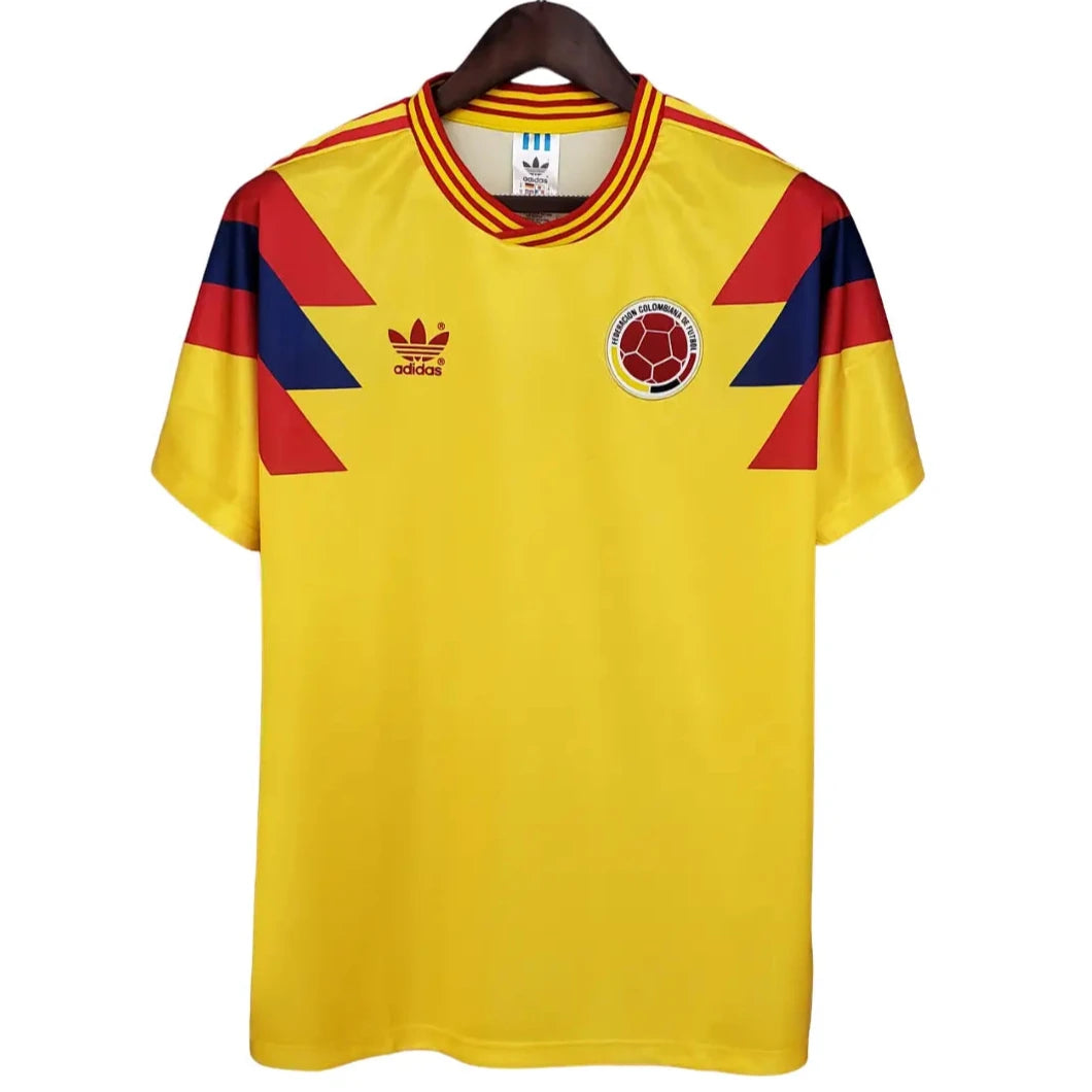 Camisa Colômbia 1990 Home - Masculina