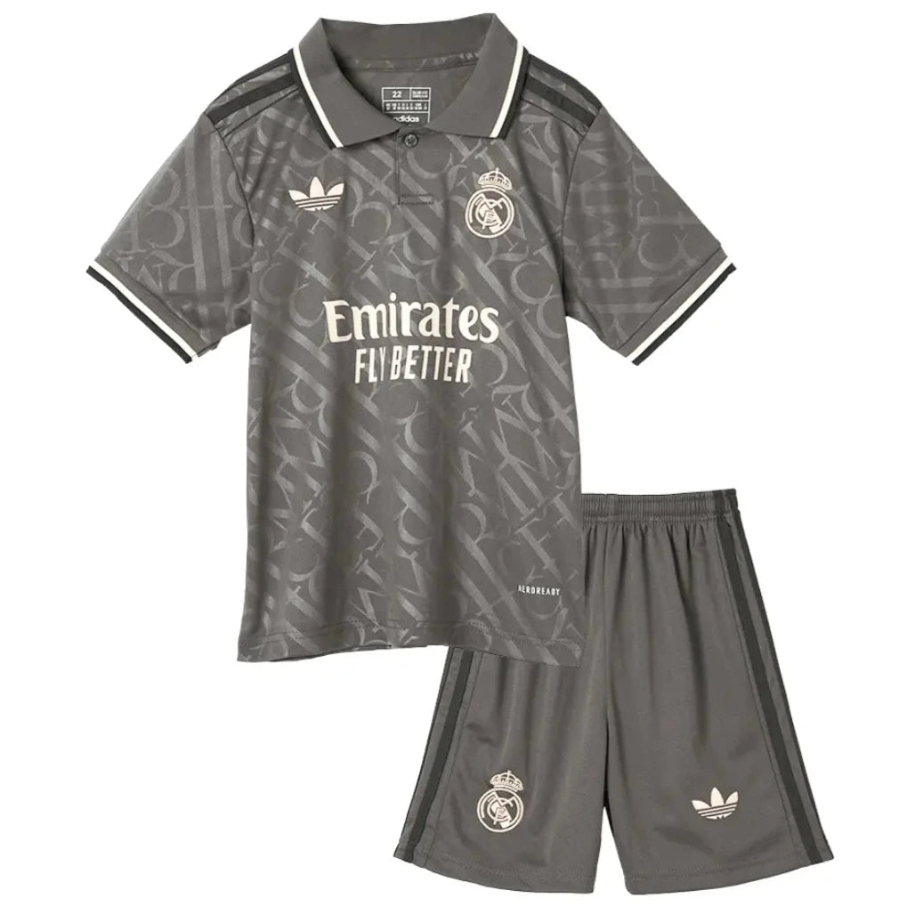 Camisa Real Madrid 2024/25 III Third - Kit Torcedor Infantil