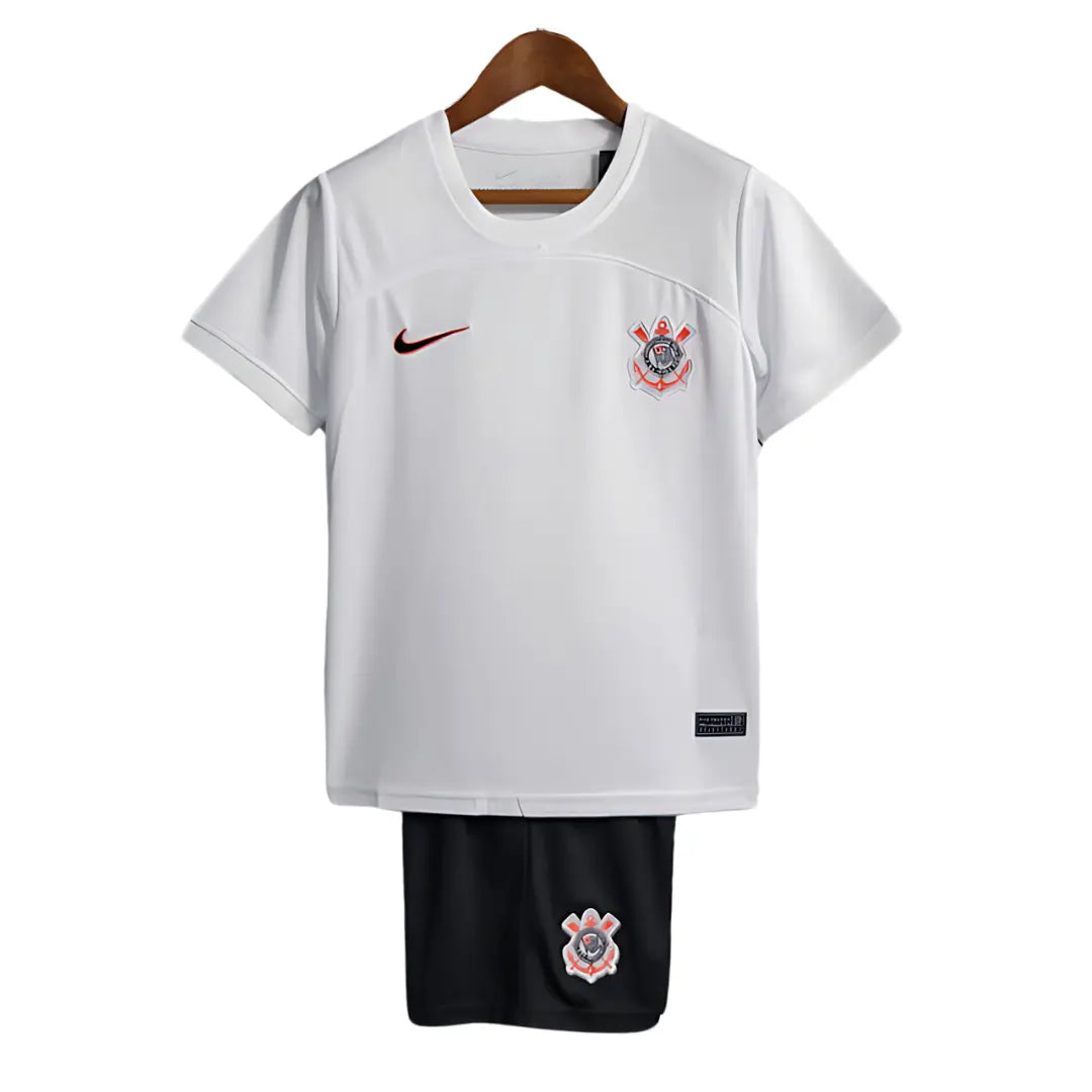 Camisa Corinthians 2023/24 I - Kit Torcedor Infantil