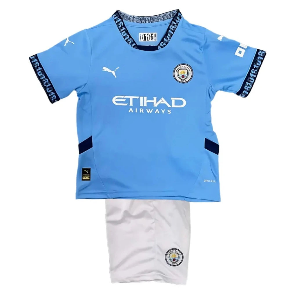 Camisa Manchester City 2024/25 I Home - Kit Torcedor Infantil