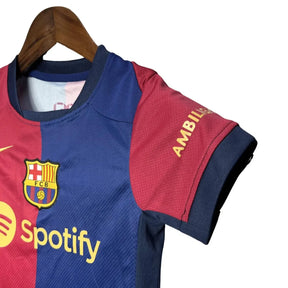 Camisa Barcelona 2024/25 I Home - Kit Torcedor Infantil