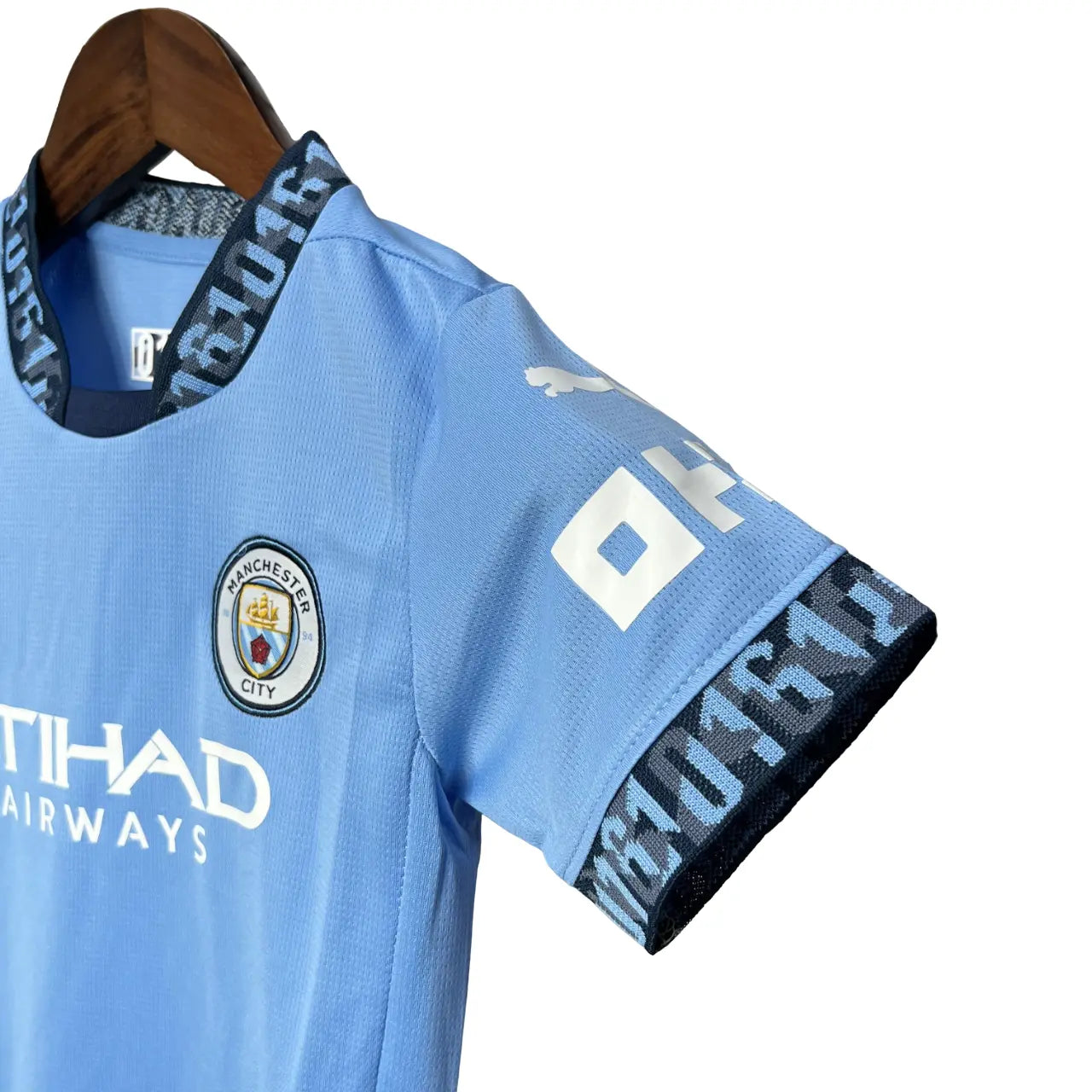 Camisa Manchester City 2024/25 I Home - Kit Torcedor Infantil