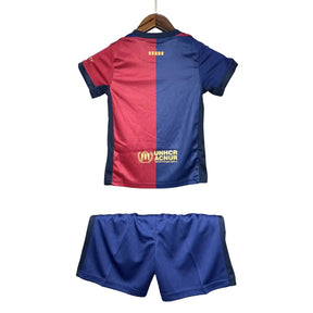 Camisa Barcelona 2024/25 I Home - Kit Torcedor Infantil