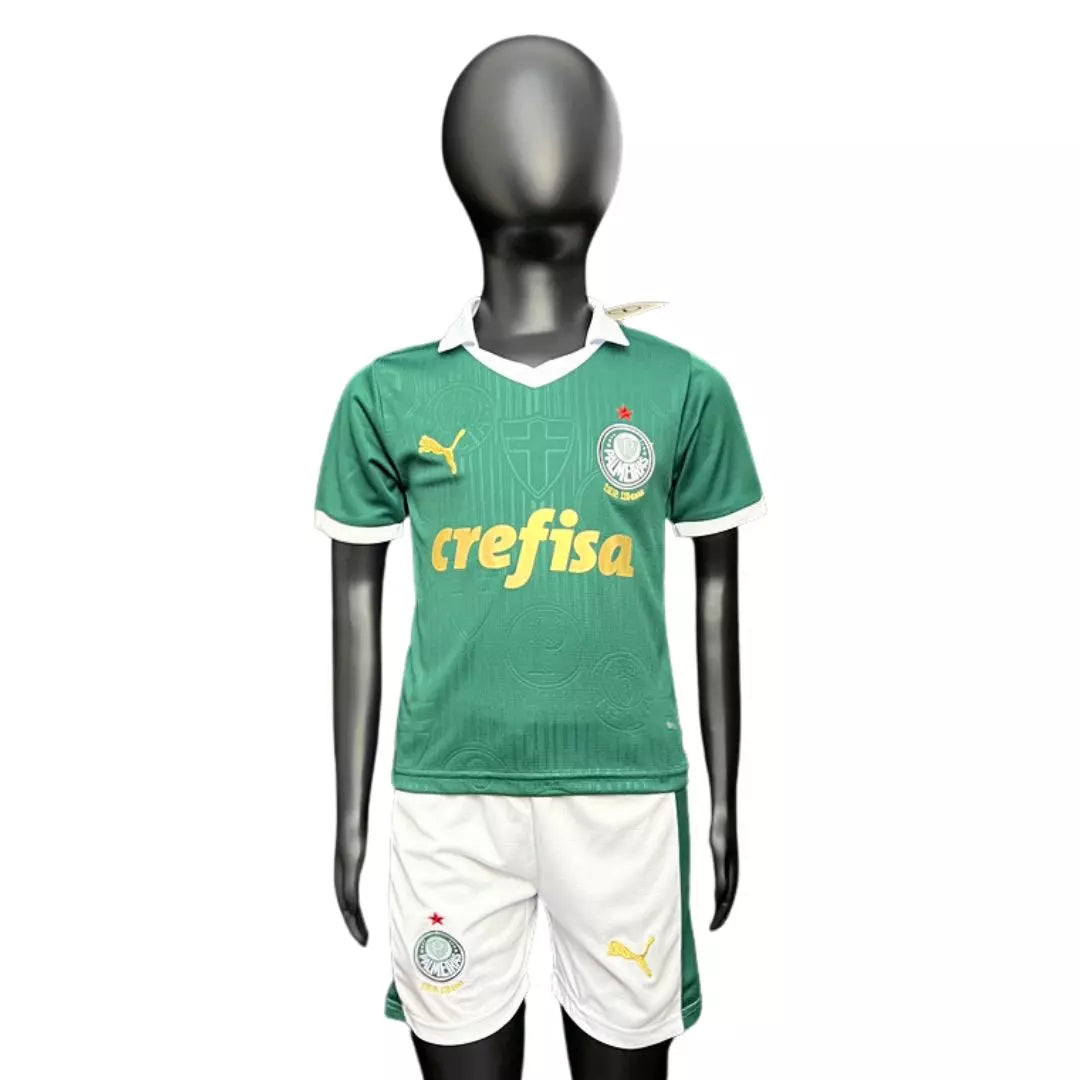 Camisa Palmeiras 2024/25 I - Kit Torcedor Infantil