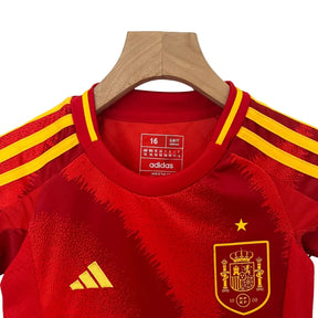 Camisa Seleção Espanha 2024 I Home - Kit Torcedor Infantil