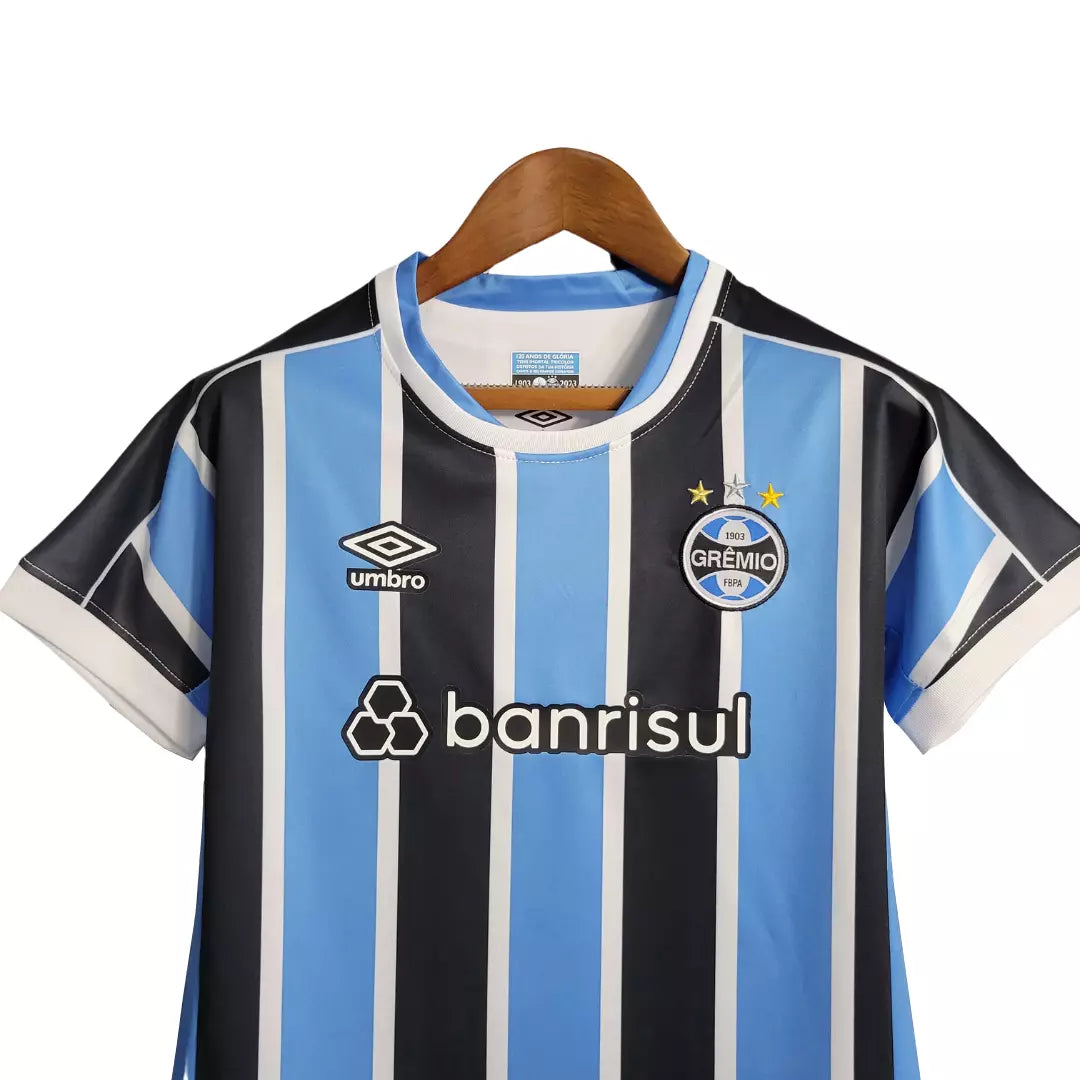 Camisa Grêmio 23/24 I - Kit Torcedor Infantil